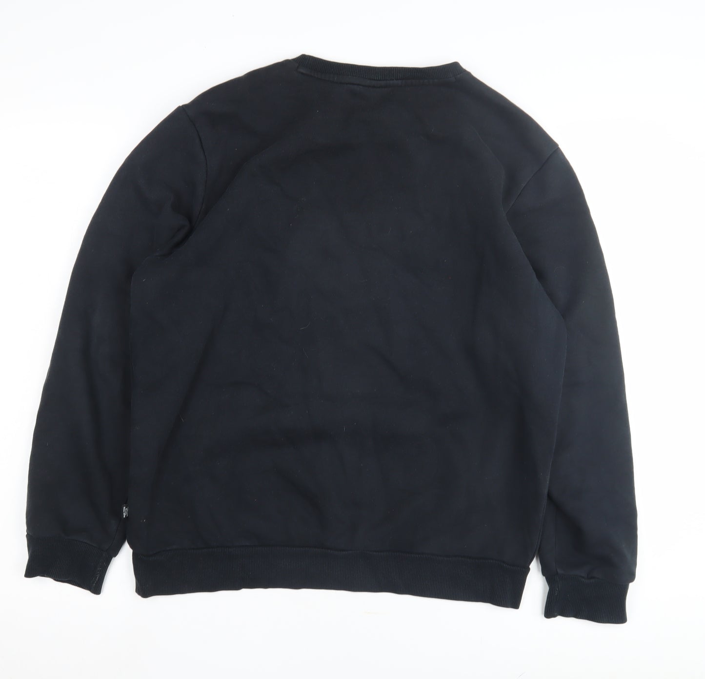 Puma Men's Black Crew Neck Sweatshirt Size M