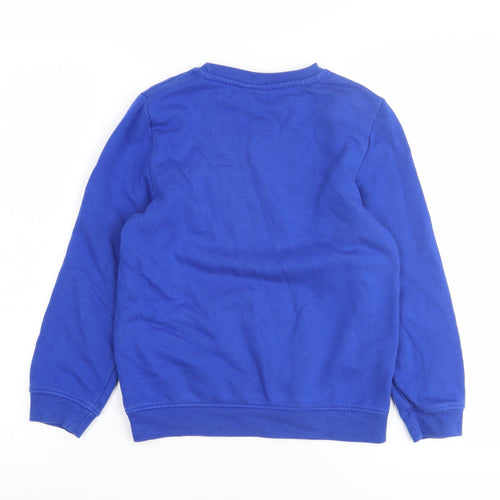 Marvel Boys Blue Sweatshirt, Graphic Print, Size M