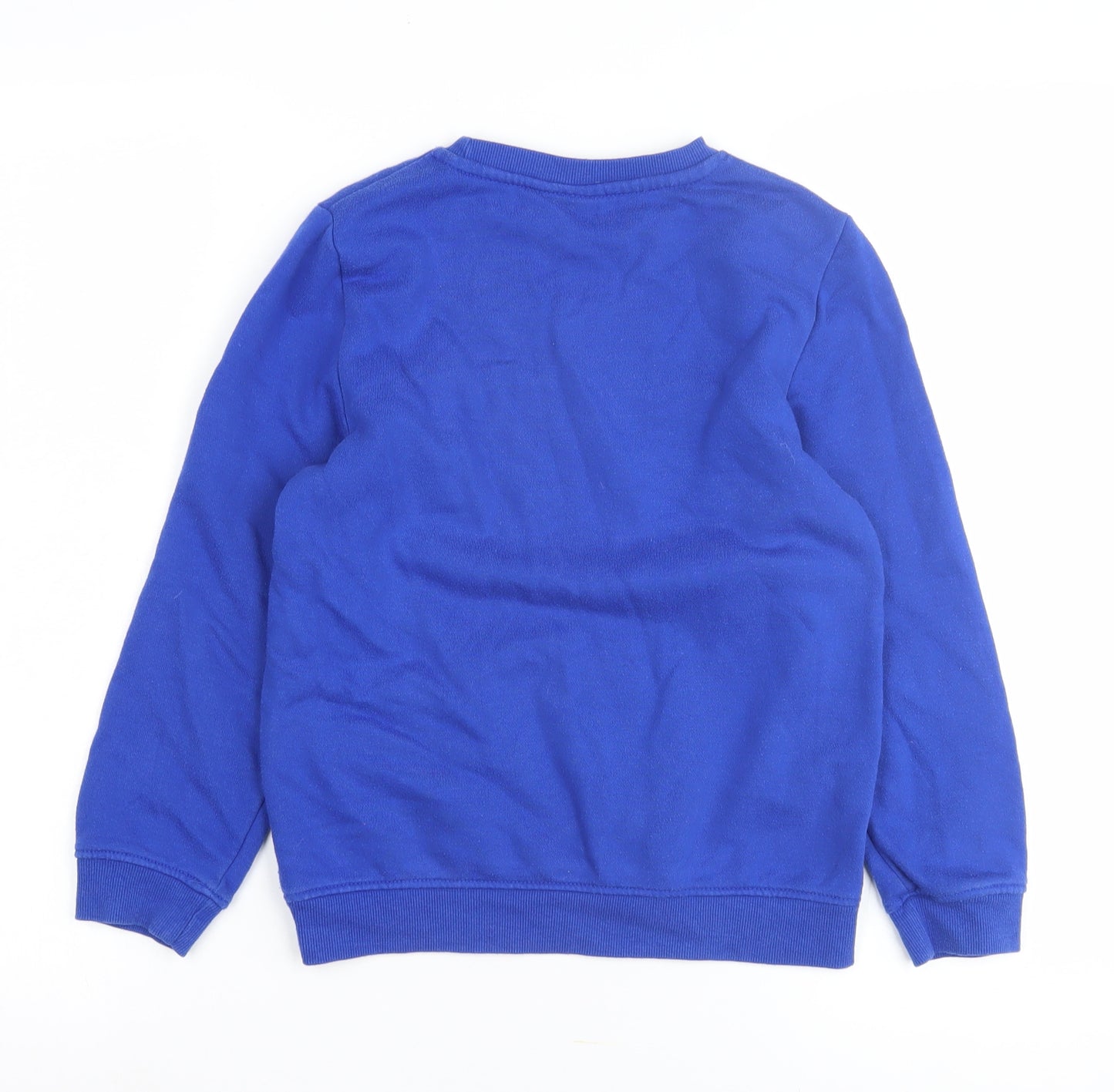Marvel Boys Blue Sweatshirt, Graphic Print, Size M