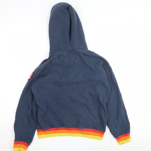 St. Bert's Boys Blue Pullover Hoodie, 11-12 Years, Cotton