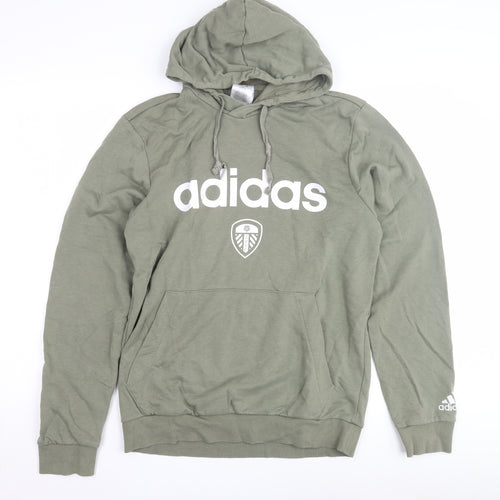 Adidas Men's Green Pullover Hoodie XS