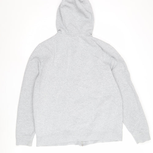 Lacoste Men’s Grey Full Zip Hoodie, L