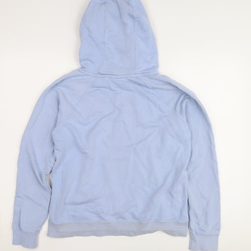 Nike Men's Blue Small Hoodie with Logo