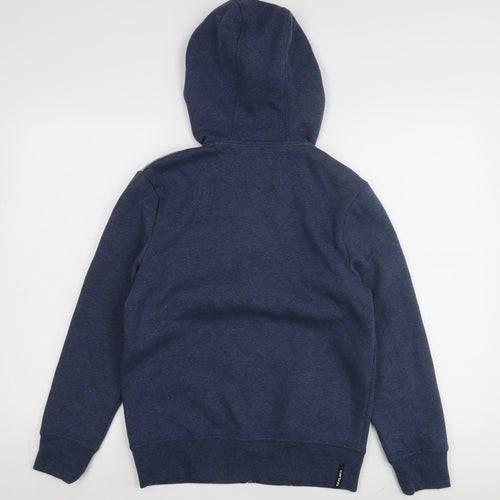 Carbrini Boys Blue Grey Full Zip Hoodie 12-13 Years