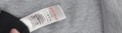 Next Grey Women's Sweatshirt, Size 7, Casual High Neck