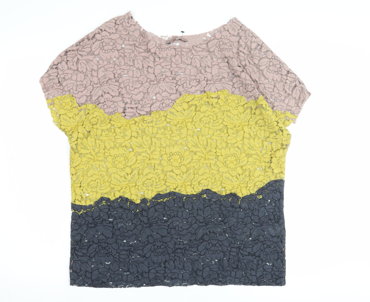 Next Women's Multicoloured Lace Blouse, Size 18