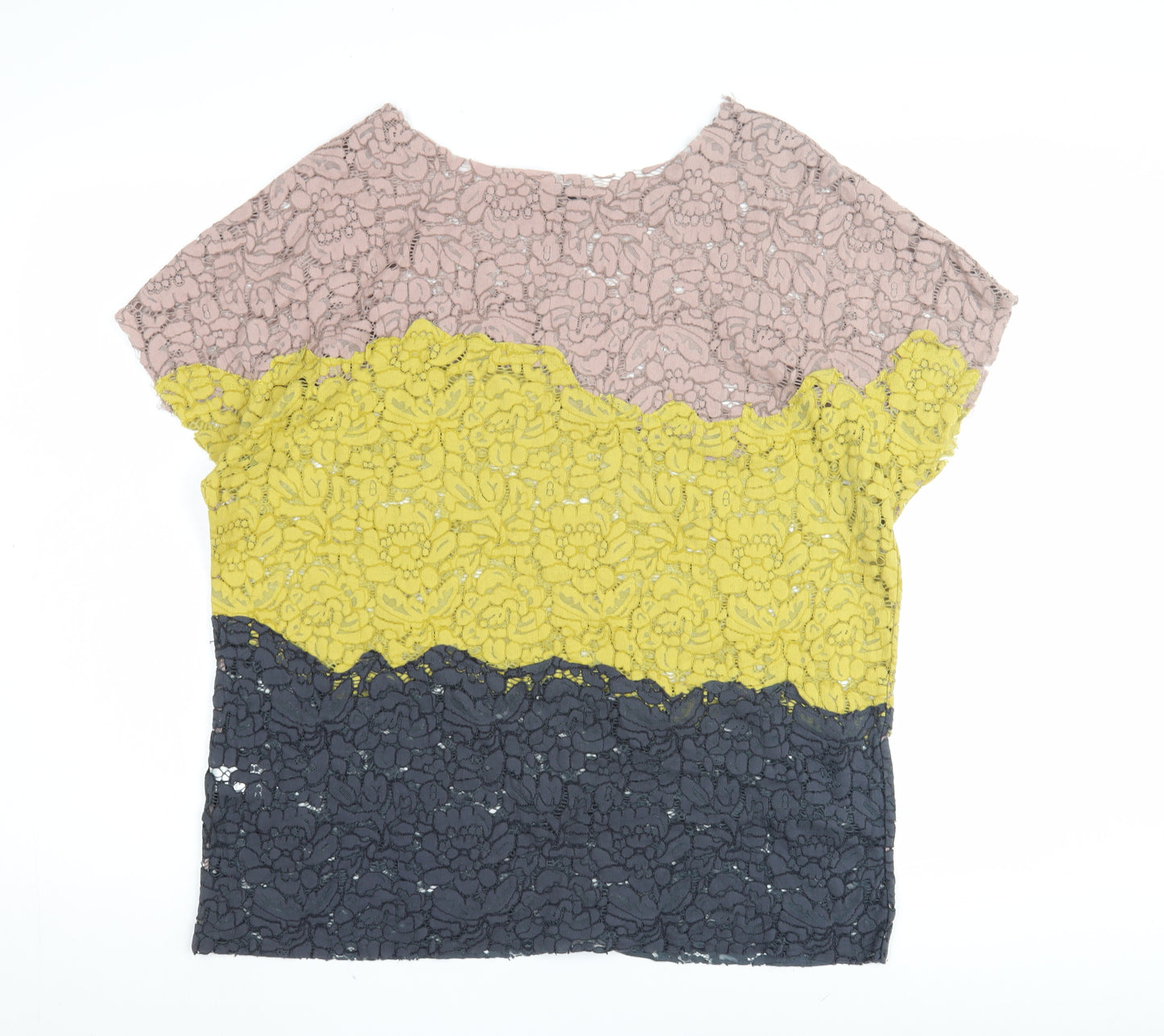 Next Women's Multicoloured Lace Blouse, Size 18