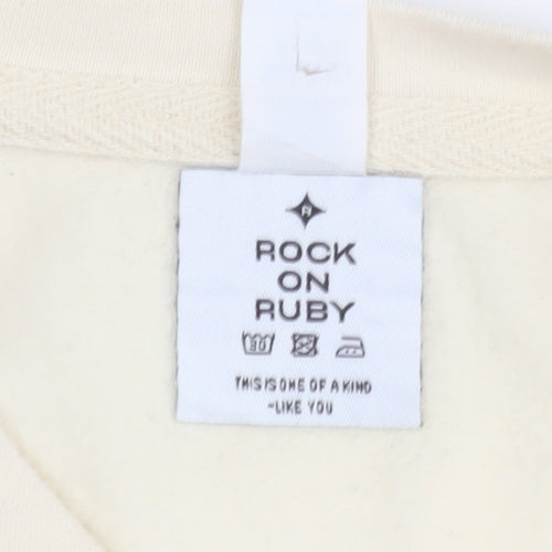 Rock On Ruby Ivory Unisex Sweatshirt S