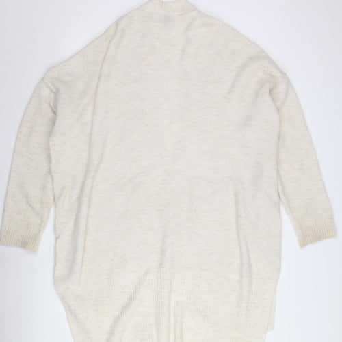 Stradivarius Women's Ivory Cardigan Size 12