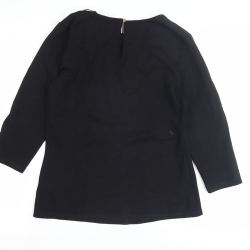 Star by Julien Macdonald Women's Black Blouse, Size 16
