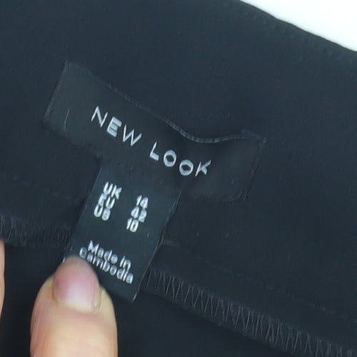 New Look Women's Black Trousers Size 14