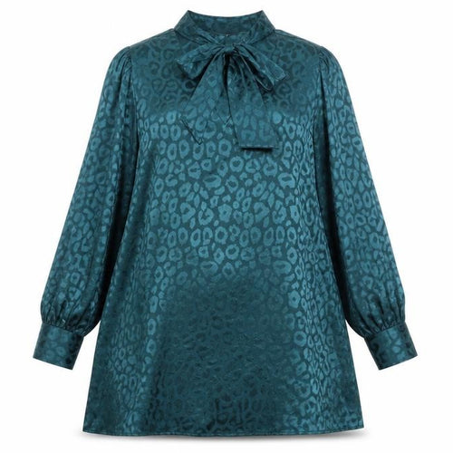 Yours Women's Green Animal Print Dress Size 16