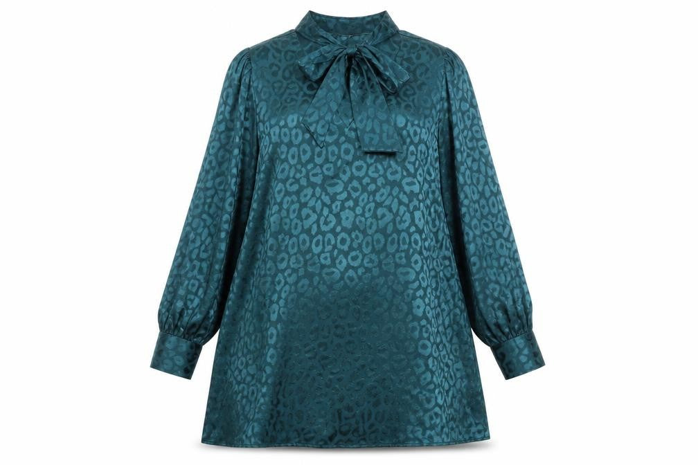 Yours Women's Green Animal Print Dress Size 16