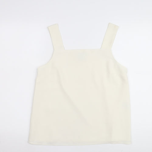 Warehouse Women's Ivory Tank Top - Size 12