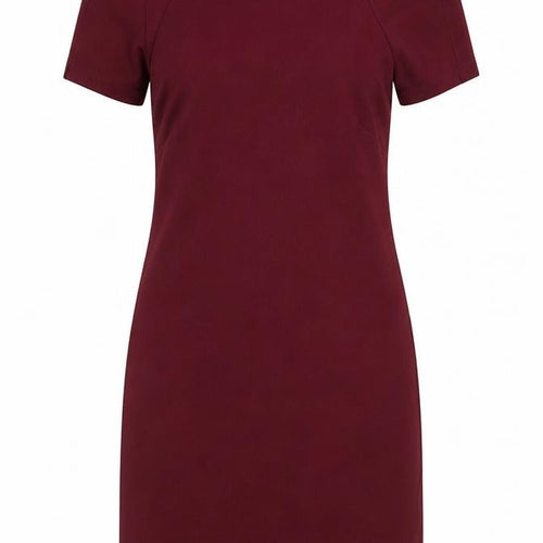 Topshop Women's Red Dress UK 6 Short Sleeve
