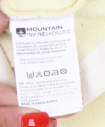 Mountain Warehouse Women's Ivory High Neck Sweatshirt, Size 12