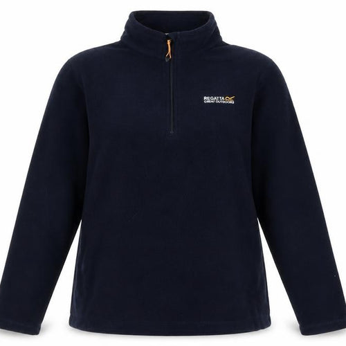 Regatta Women's Blue Fleece Sweatshirt UK 16 Zip