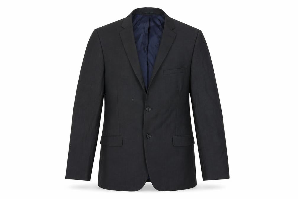 Front view of Ted Baker Men's Grey Blazer 40R Regular Fit