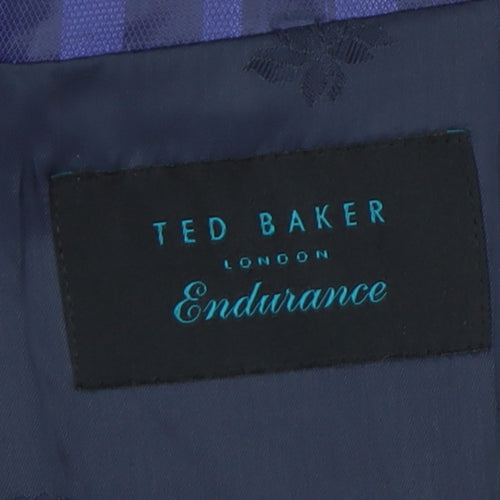 Ted Baker Men's Grey Blazer 40R Regular Fit