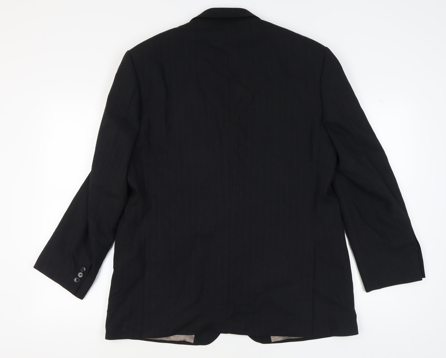 Marks & Spencer Men's Grey Wool Blazer, Size 42 M