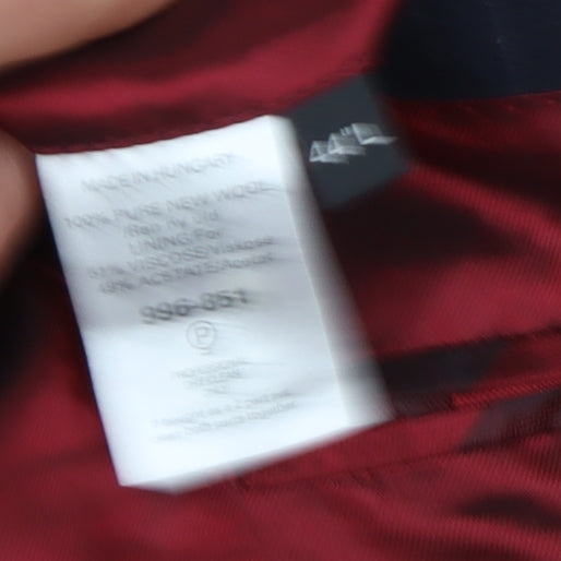 Next Men's Blue Striped Long Suit Jacket 44L