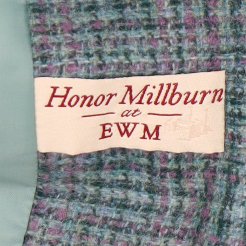 Honor Millburn Women's Multicolour Wool Blazer - Size 14