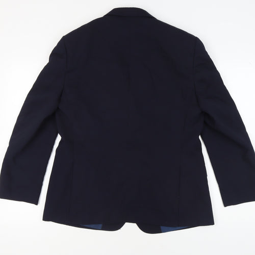 Marks and Spencer Men's Blue Blazer, Size 40S, Classic Style