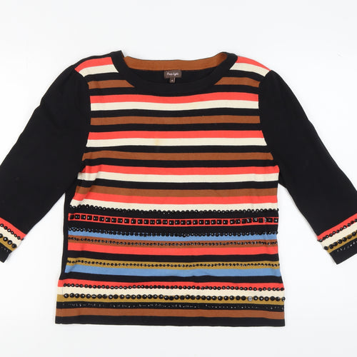 Phase Eight Women's Multicoloured Striped Jumper Size 16