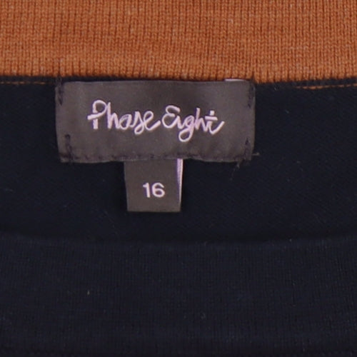 Phase Eight Women's Multicoloured Striped Jumper Size 16