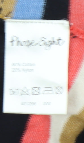 Phase Eight Women's Multicoloured Striped Jumper Size 16
