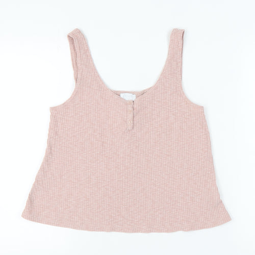 Love by GAP Women's Pink Sleeveless Tank Top