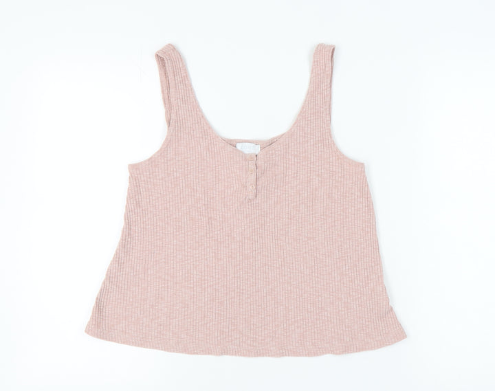 Love by GAP Women's Pink Sleeveless Tank Top