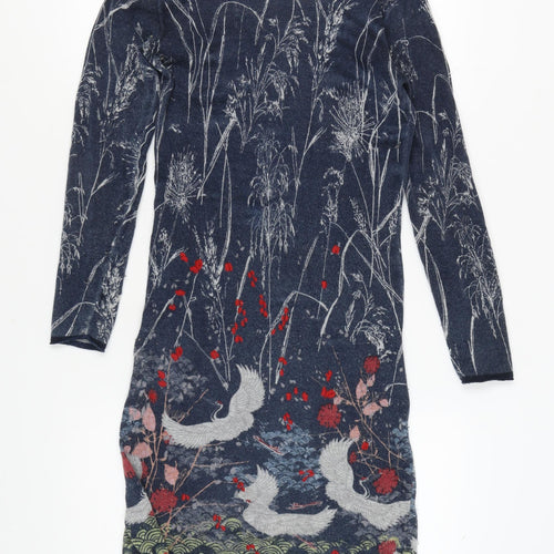 White Stuff Women Multicoloured Size 10 Bodycon Dress