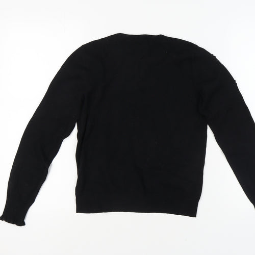 Warehouse Women's Black Pullover Jumper Size 10