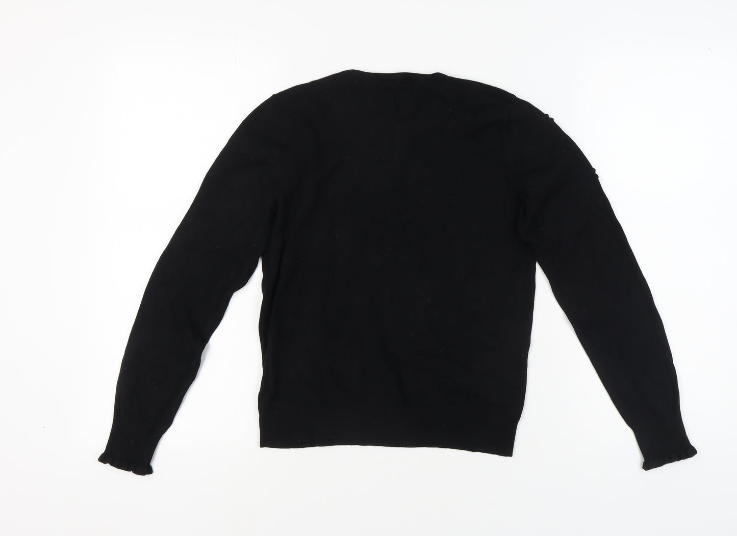 Warehouse Women's Black Pullover Jumper Size 10