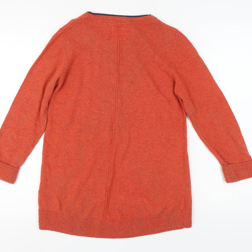 Faithful & True Orange Women's Pullover Jumper Size 10