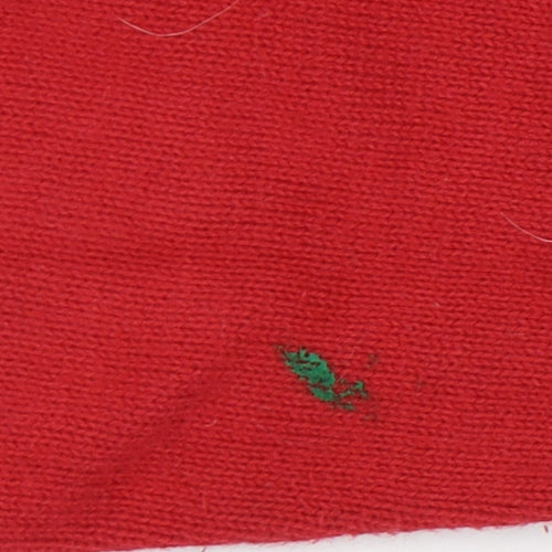 Gap Kids Girls Red Pullover Jumper with Sequin Dog, Size S