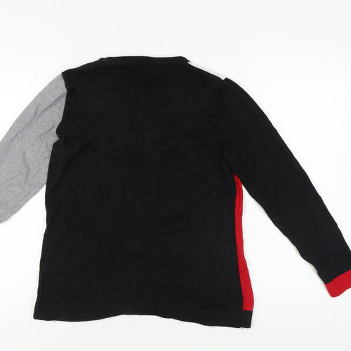 CC Women's Multicoloured Round Neck Jumper, Size L