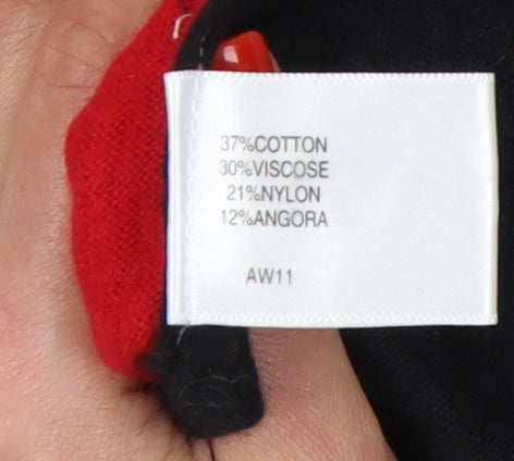 CC Women's Multicoloured Round Neck Jumper, Size L