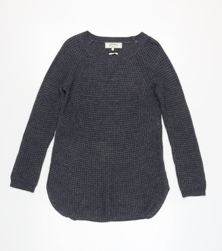 FatFace Women's Blue Pullover Jumper, Size 6, Casual