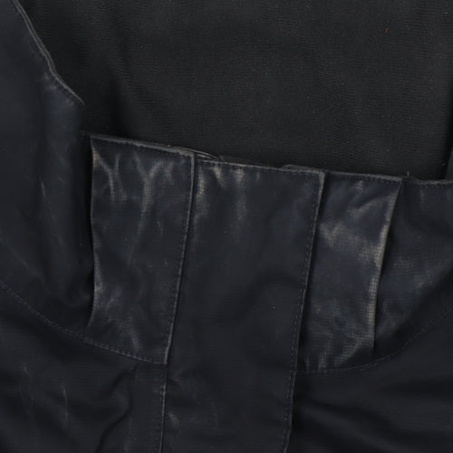 Decathlon Women's Black Waterproof Rain Jacket 2XL