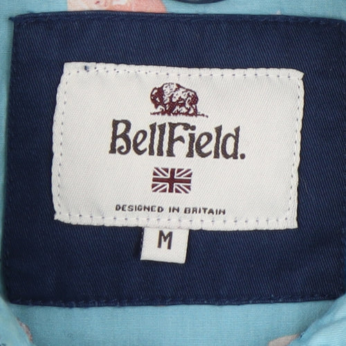 Bellfield Men's Blue Medium Basic Jacket, Classic Style
