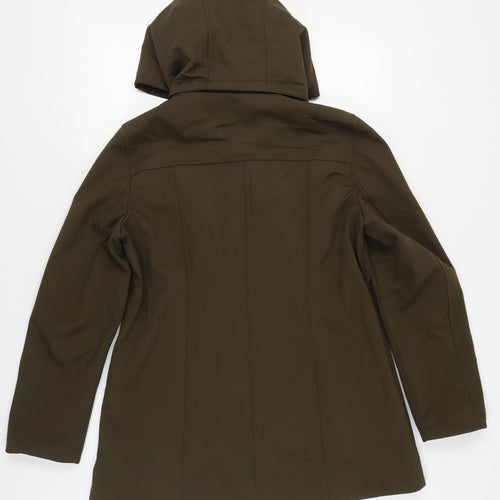 Andrew Marc Women's Green Parka Jacket L