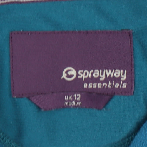 Sprayway Women's Blue Fleece Jacket M Casual