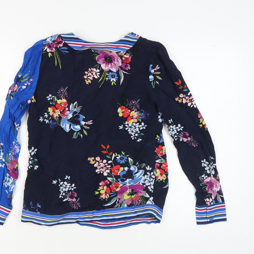 Monsoon Women's Multicoloured Floral Tunic Blouse Size 8