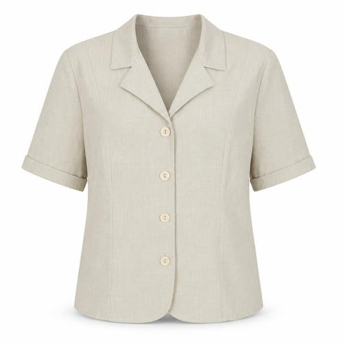 Country Collection Women’s Beige Blazer, Size 14, Classic
