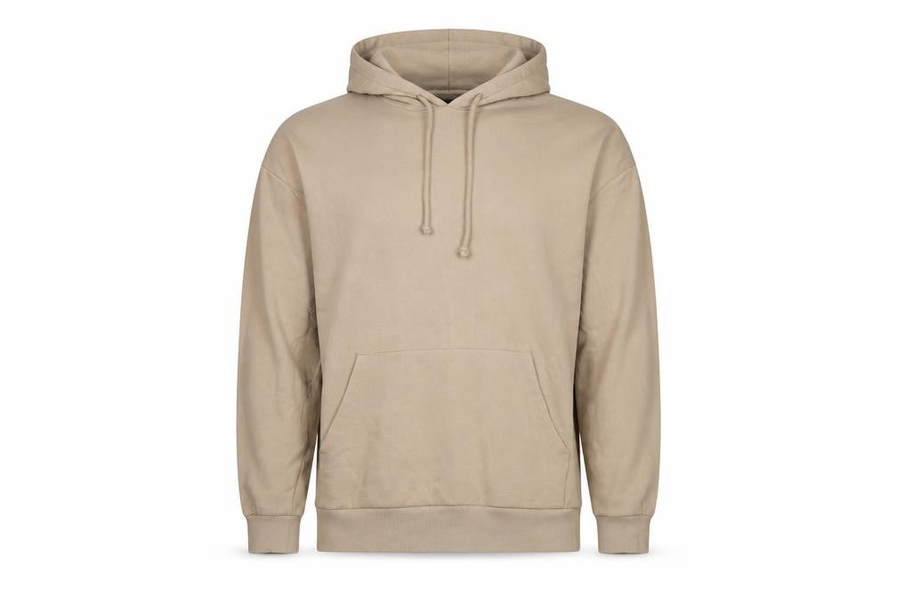 ASOS DESIGN Men's Beige Hoodie S Logo Urban Style