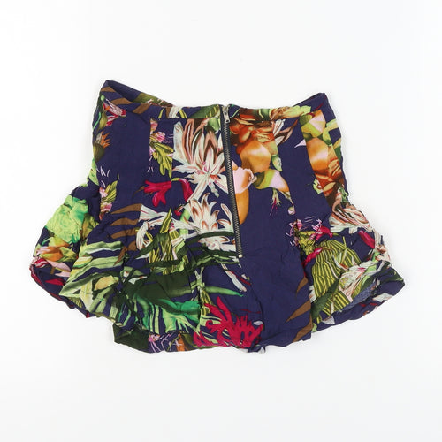 Quiz Women's Multicoloured Floral Shorts, Size 8