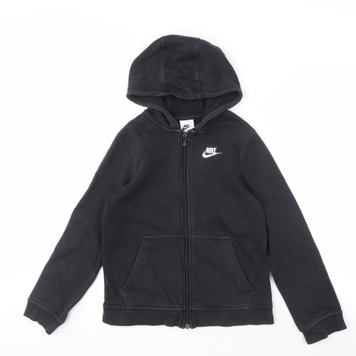 Nike Teens Black Full Zip Hoodie M