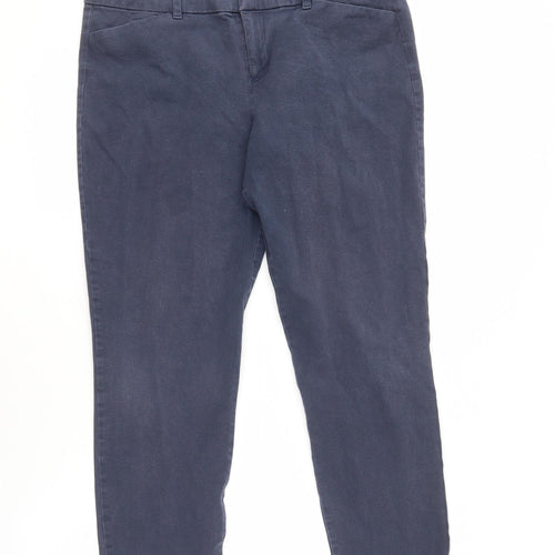 Old Navy Women's Blue Cropped Trousers Size 12